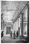 PALAZZO DEL BO' CORTILE ANTICO vedute pittoriche di Padova, del 1842, di Giovanni Battista Cecchini (Venezia 1804 - 1879) (Alfredo Dalla Libera)